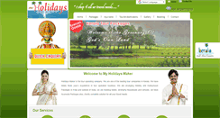 Desktop Screenshot of myholidaysmaker.com